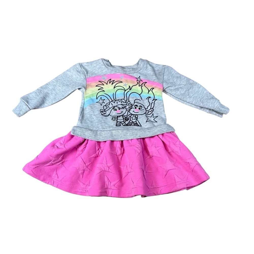 Dreamworks Trolls Dress Princess Poppy 2T